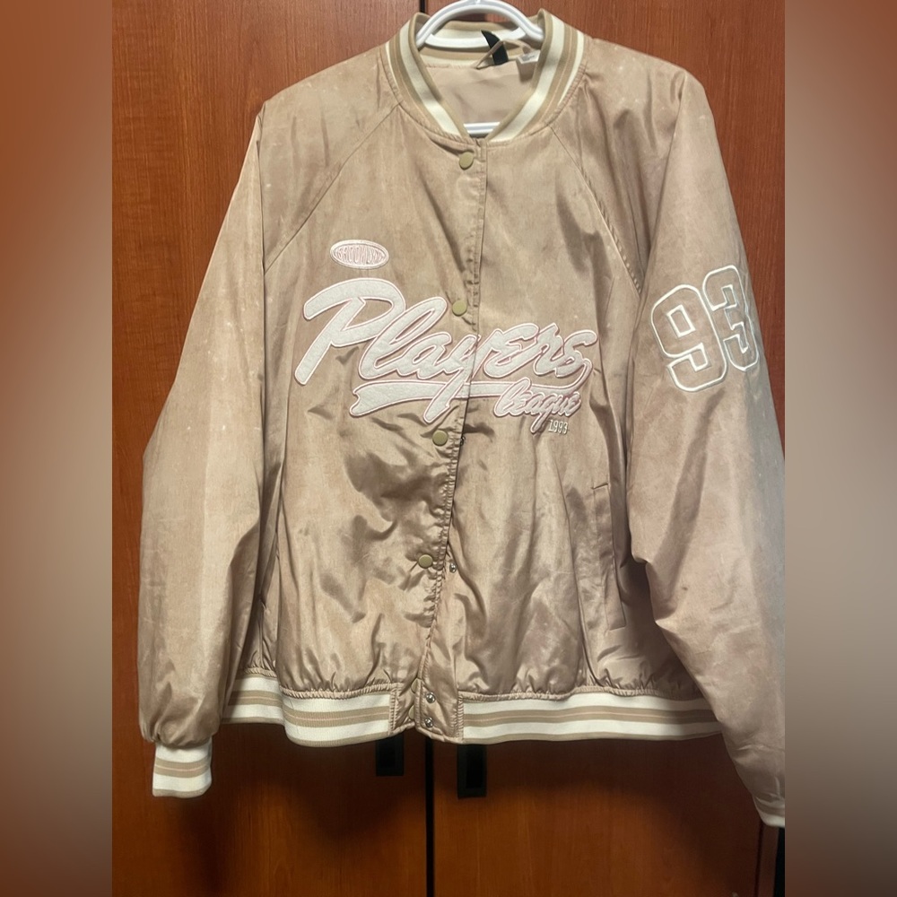 H and M baseball jacket